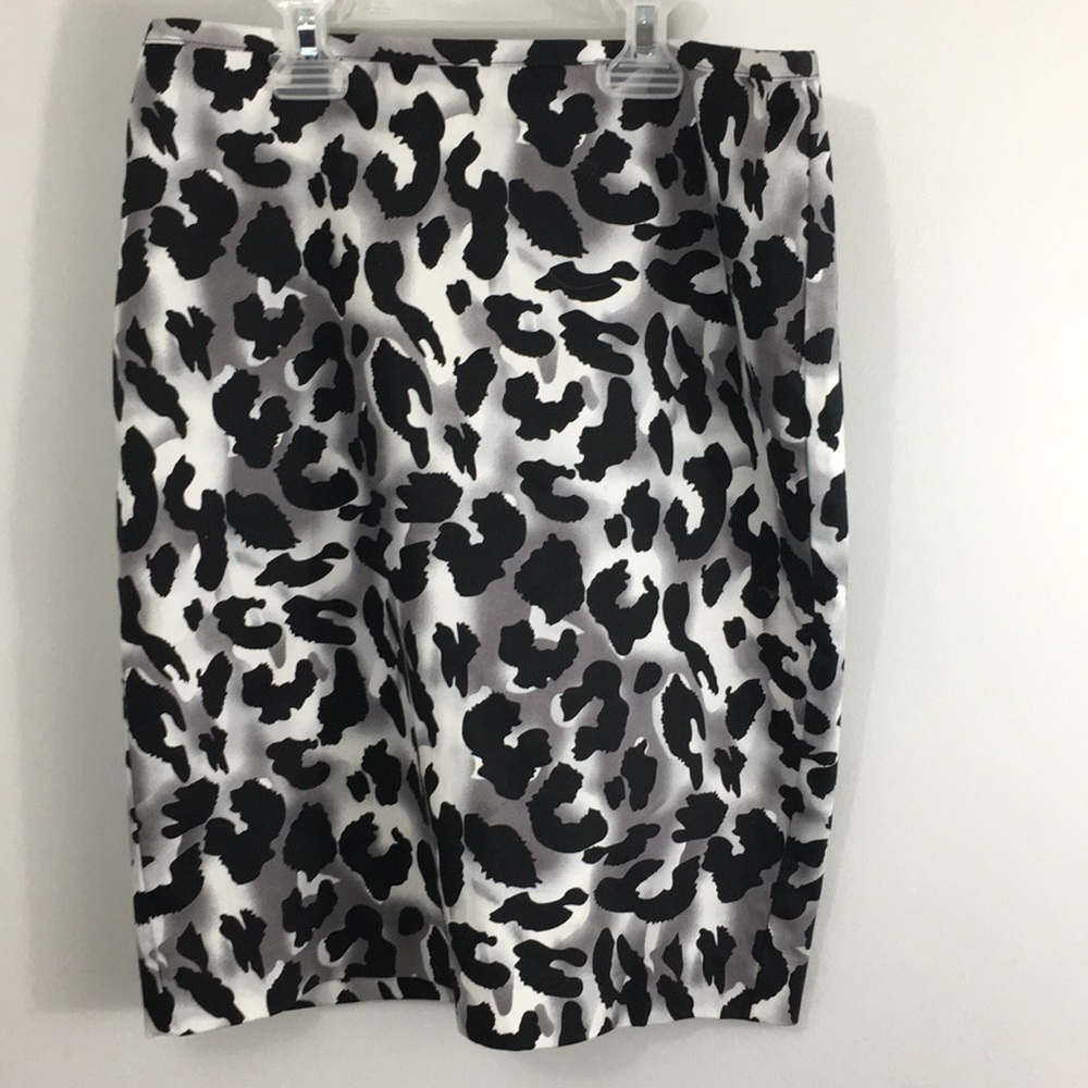 cache leopard print skirt